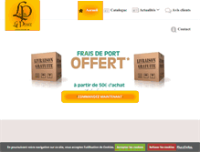 Tablet Screenshot of lapesee.com